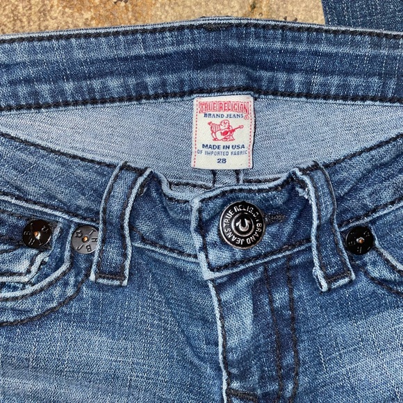 Women’s True Religion Jeans - Joey - Flare - Blue Jeans - Size 28 - Picture 3 of 3